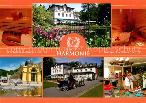 AK / Ansichtskarte Marianske_Lazne Spa Hotel Harmonie Wellness Centre Kurhaus Marianske_Lazne