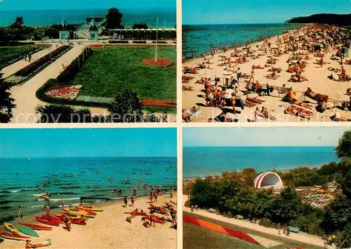 AK / Ansichtskarte Miedzyzdroje Promenade zum Pier Strand Pavillon Miedzyzdroje
