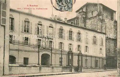 AK / Ansichtskarte Foix La Prefecture Foix