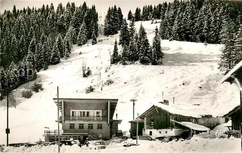 AK / Ansichtskarte Montjoie le Chateau Le Tele Bennes de Montjoie et les Pistes du Chon Montjoie le Chateau