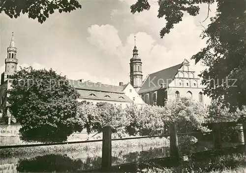 AK / Ansichtskarte Opole_Oberschlesien Franziskanerkloster Kirche Opole_Oberschlesien