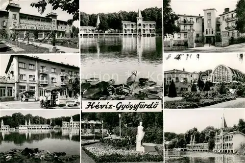 AK / Ansichtskarte Heviz Gyogyfuerdoe Spa Hotel Thermalsee Heviz