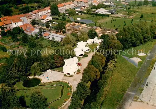 AK / Ansichtskarte Raon l_Etape_Vosges Maisons Coquillages du Motel d Eau Vive vue aerienne Raon l_Etape_Vosges