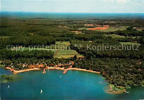 AK / Ansichtskarte Azur Camping La Paillotte Lac Foret vue aerienne Azur
