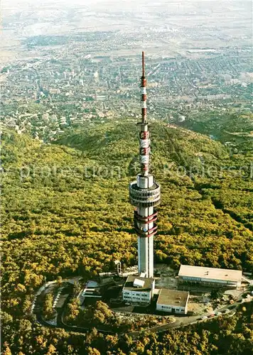 AK / Ansichtskarte Pecs TV kilato Sender Fliegeraufnahme Pecs