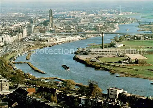 AK / Ansichtskarte Arnhem John D. Frostbrug Roermondspleinbrug luchtopname Arnhem