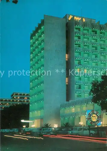 AK / Ansichtskarte Slatni_Pjasazi Hotel Schipka Nachtaufnahme Slatni_Pjasazi