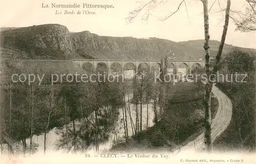 AK / Ansichtskarte Clecy Les Bords de lOrne Le Viaduc du Vay Clecy