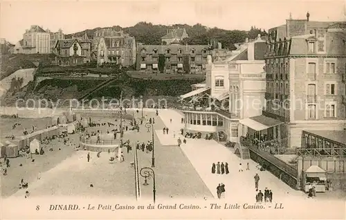 AK / Ansichtskarte Dinard_Ille_et_Vilaine_Bretagne Le Petit Casino vu du Grand Casino  Dinard_Ille