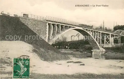 AK / Ansichtskarte Avranches Le Pont Viaduc Avranches
