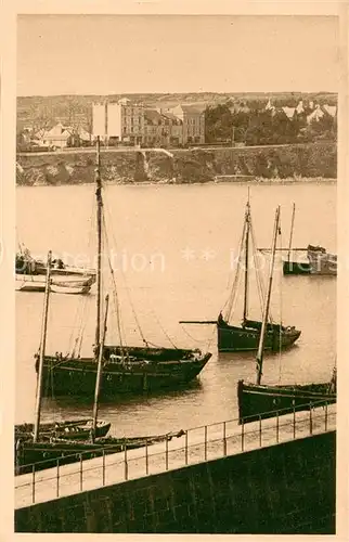 AK / Ansichtskarte Morgat Au Port le Repos des Barques apres la peche Morgat