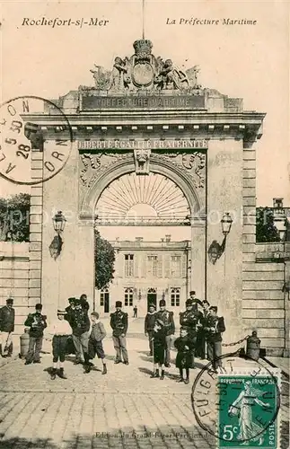 AK / Ansichtskarte Rochefort_Charente Maritime La Prefecture Maritime Rochefort
