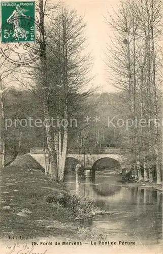 AK / Ansichtskarte Mervent Foret de Mervent Le Pont de Perure Mervent