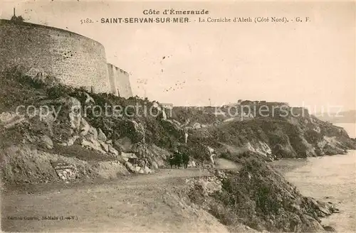 AK / Ansichtskarte Saint Servan_sur_Mer La Corniche d Aleth Saint Servan_sur_Mer