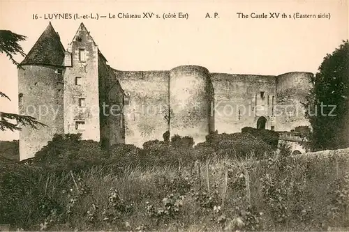 AK / Ansichtskarte Luynes_Indre et Loire Le Chateau XV Luynes Indre et Loire