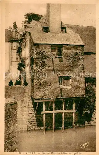 AK / Ansichtskarte Auray Vieille Maison batie sur pilotis Auray