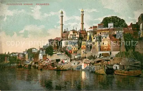 AK / Ansichtskarte Benares Aurungzeses Mosque Benares