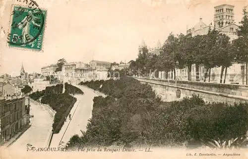 AK / Ansichtskarte Angouleme Vue prise du Rempart Desaix Angouleme
