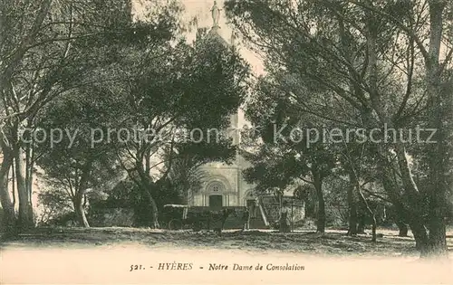 AK / Ansichtskarte Hyeres_les_Palmiers Notre Dame de Consolation Hyeres_les_Palmiers