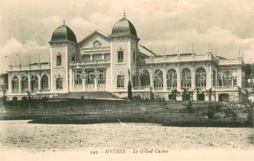 AK / Ansichtskarte Hyeres_les_Palmiers Le Grand Casino Hyeres_les_Palmiers
