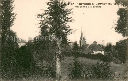 AK / Ansichtskarte Fontaine la Louvet Un coin de la prairie Fontaine la Louvet
