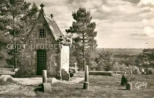 AK / Ansichtskarte Bagnoles de l_Orne La Chapelle Ste Genevieva dou lon decouvre un magnifique Panorama Bagnoles de l_Orne