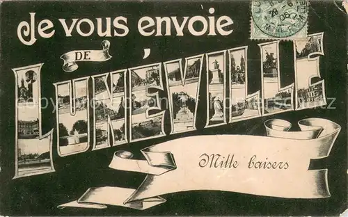 AK / Ansichtskarte Luneville Vue partielle Luneville