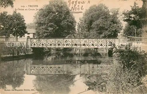 AK / Ansichtskarte Troyes_Aube La Seine au Cours Jacquin Troyes Aube