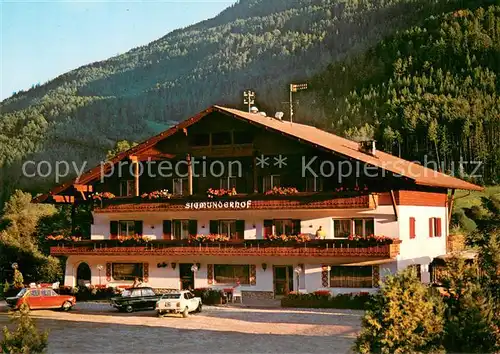 AK / Ansichtskarte St_Sigmund_Pustertal Hotel Pension Sigmunderhof St_Sigmund_Pustertal