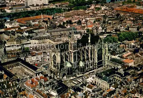 AK / Ansichtskarte Metz_Moselle La Cathedrale vue aerienne Metz_Moselle
