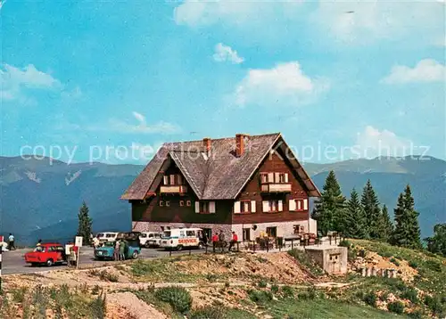 AK / Ansichtskarte Sinaia Cabana Cota 1300 Berghuette Sinaia