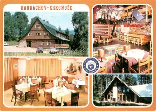 AK / Ansichtskarte Harrachov_Harrachsdorf Hotel Diana im Riesengebirge Harrachov Harrachsdorf
