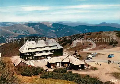 AK / Ansichtskarte Grand_Ballon Hotel Restauran Point culminant des Vosges Grand Ballon