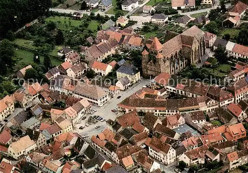 AK / Ansichtskarte Maursmuenster_Marmoutier Abbatiale de Marmoutier XIIe et XIIIe siecle Vestiges de l ancienne abbaye vue aerienne Maursmuenster_Marmoutier
