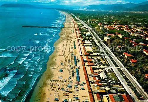 AK / Ansichtskarte Forte_dei_Marmi Panorama dall aereo Forte_dei_Marmi