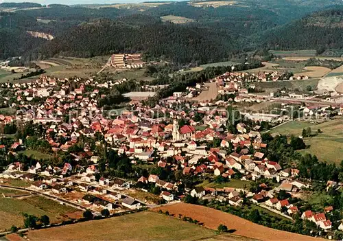 AK / Ansichtskarte Stadtsteinach Frankenwald Fliegeraufnahme Stadtsteinach