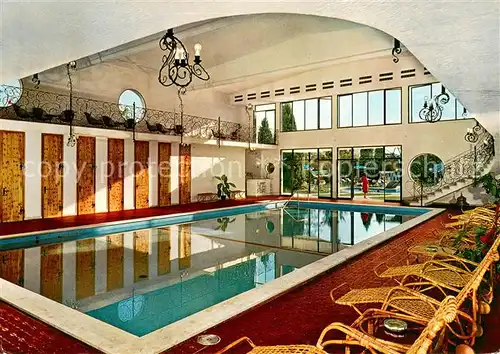 AK / Ansichtskarte Abano_Terme Hotel Quisisana Terme Hallenbad Abano Terme