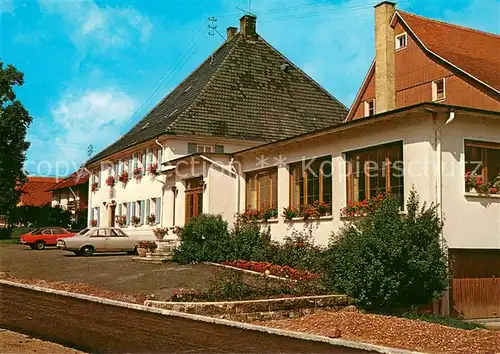 AK / Ansichtskarte Tannheim_Villingen Schwenningen Gasthaus Sonne Tannheim