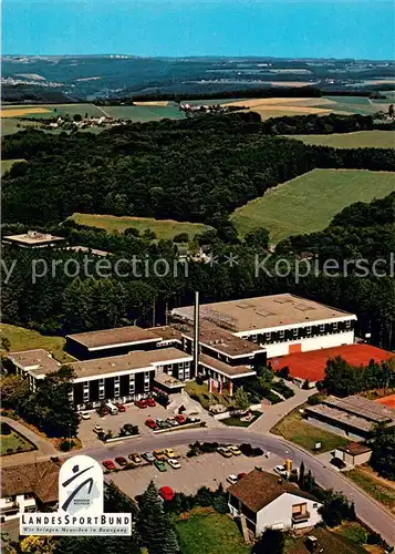 AK / Ansichtskarte Radevormwald Sportschule Landessportbund Fliegeraufnahme Radevormwald