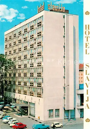 AK / Ansichtskarte Maribor_Marburg_Drau Hotel Slavija Maribor_Marburg_Drau