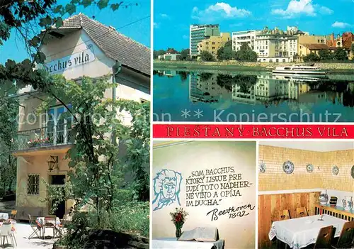 AK / Ansichtskarte Piestany Bacchus Vila Details Piestany