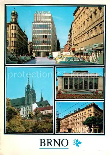 AK / Ansichtskarte Brno_Bruenn Krajske mesto Jihomoravskeho kraje osidlenych stol Kulturni a politicke stredisko s vyznamnym prumyslem a se souborem pamatek Misto znamych veletrhu Brno_Bruenn