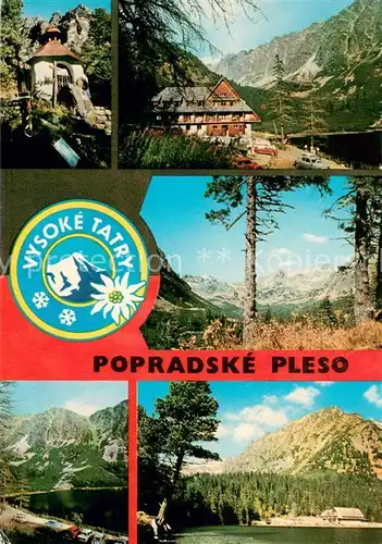 AK / Ansichtskarte Vysoke_Tatry Popradske Pleso Vysoke Tatry