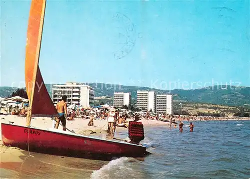 AK / Ansichtskarte Slantschev_Brjag Strand Slantschev_brjag