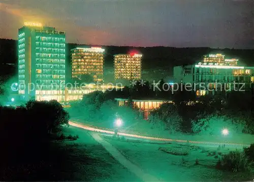 AK / Ansichtskarte Zlatni_Piassatzi Ansicht bei Nacht Zlatni_Piassatzi