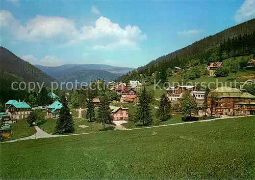 AK / Ansichtskarte Spindleruv_Mlyn_Spindlermuehle s hrebenem Vysokeho kola Spindleruv_Mlyn