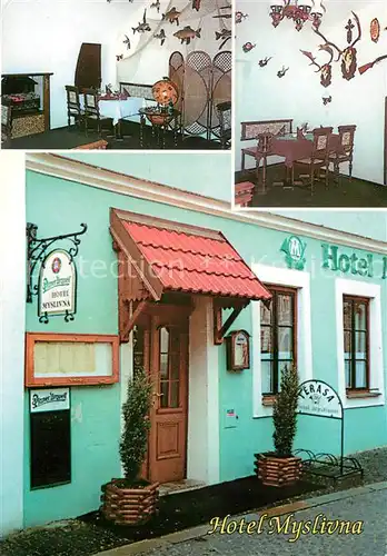 AK / Ansichtskarte Trebon_Czechia Hotel Myslivna 