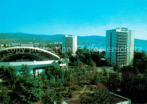 AK / Ansichtskarte Slantchev_Brjag Hotels Fliegeraufnahme Slantchev_Brjag