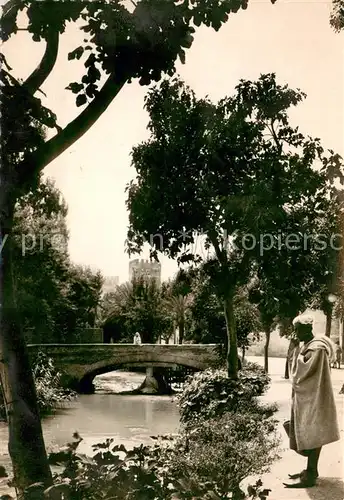 AK / Ansichtskarte Fes_Fez Oued Fes et Jardins de Boujeloud Fes_Fez