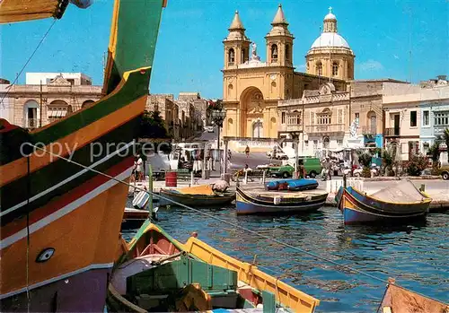AK / Ansichtskarte Malta Fishing Village Marsaxlokk Malta